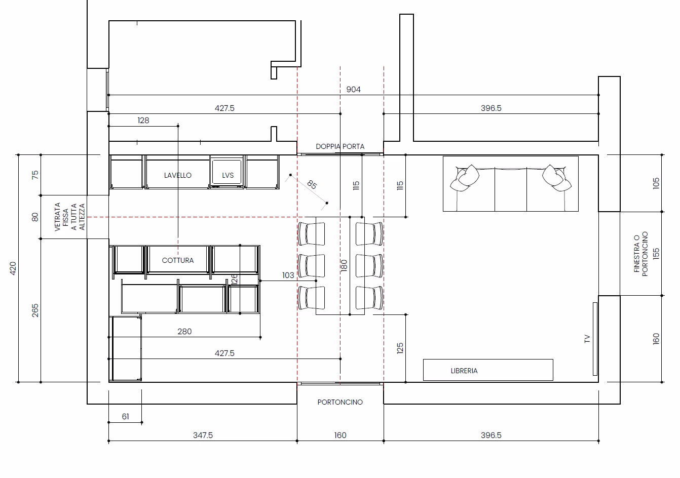 layout cucina a padova layout cucina a padova
