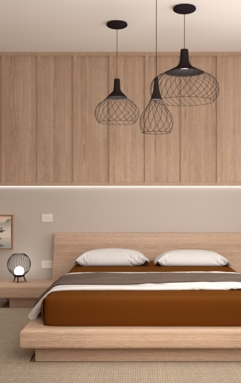 Progettazione Camera da letto Padronale a Treviso